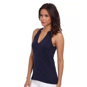 Lilly Pulitzer Arya tank navy blue XL NWT