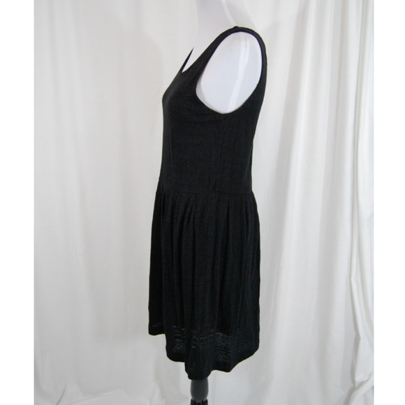 *FREE WITH PURCHASE* Black Patterned Overlay Dress - Picture 3 of 6