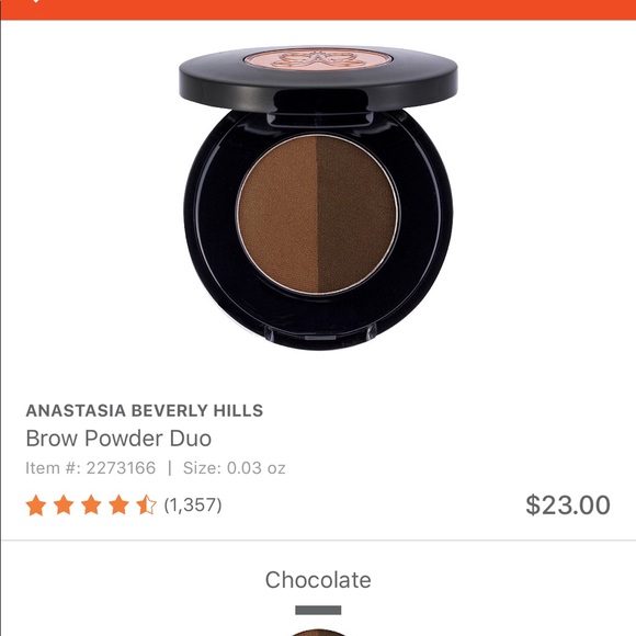 Anastasia Beverly Hills brown powder duo chocolate - Picture 1 of 4