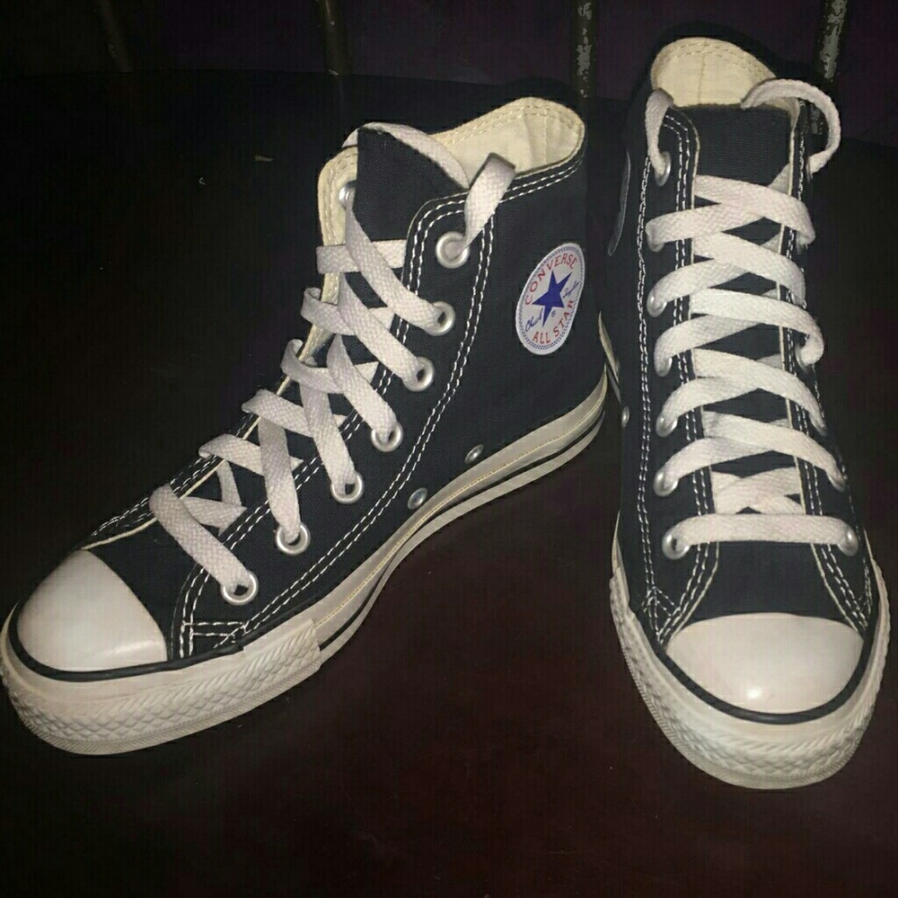 Black Hi-Top Converse