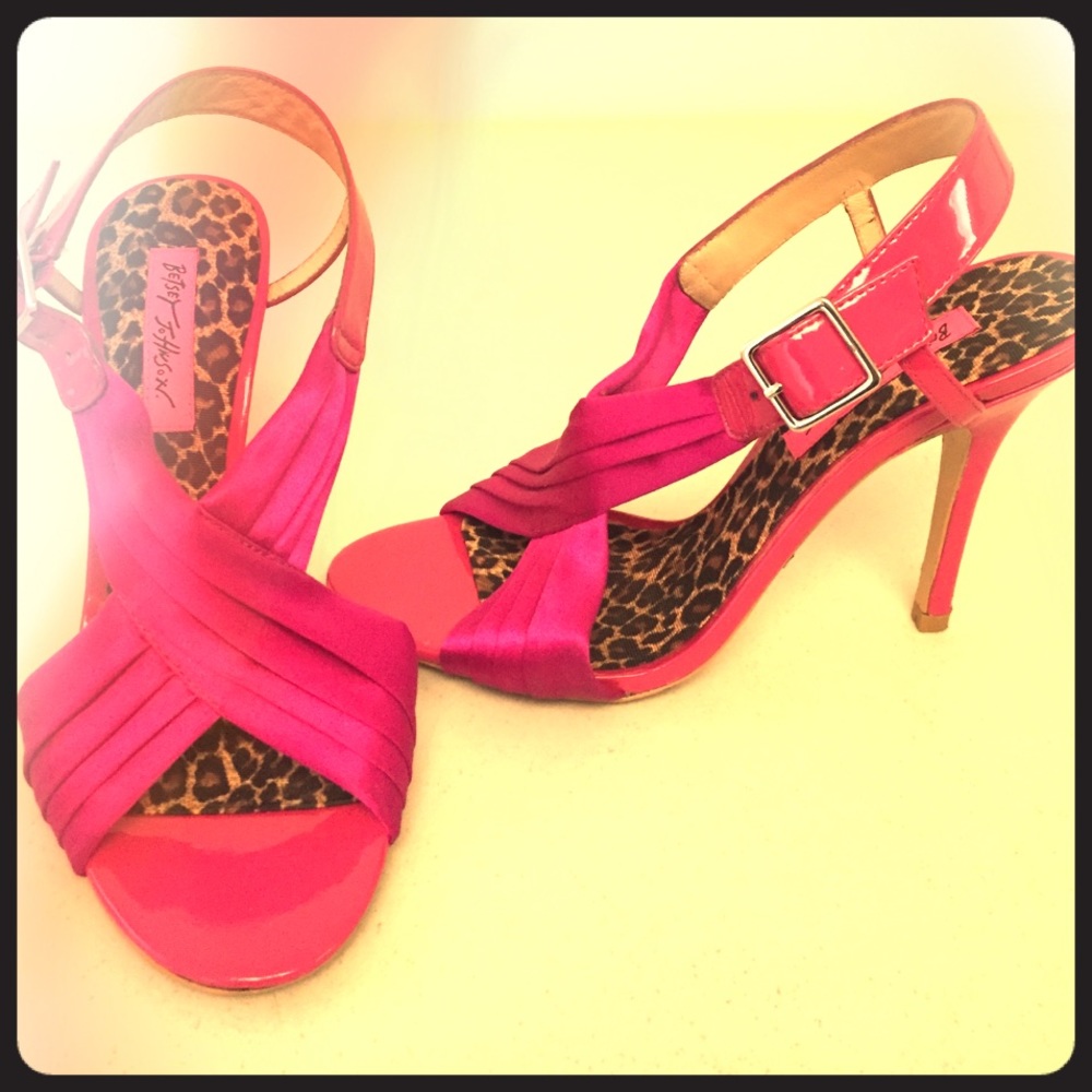 Betsy Johnson high heel sandal