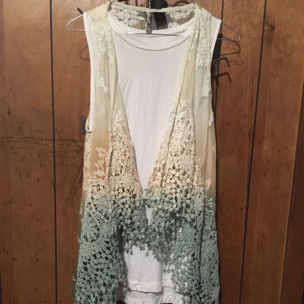 Lace/Crocheted Vest