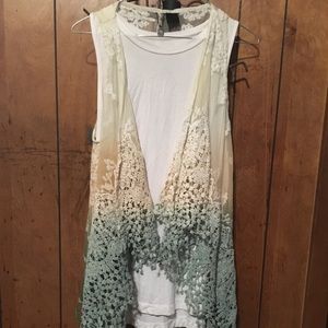 Lace/Crocheted Vest