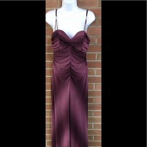 Patra two tone purple formal dress