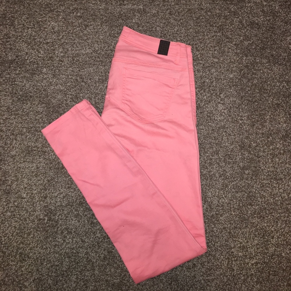 Coral Skinny Jeans