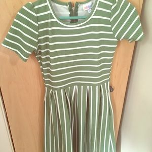 Green striped Amelia