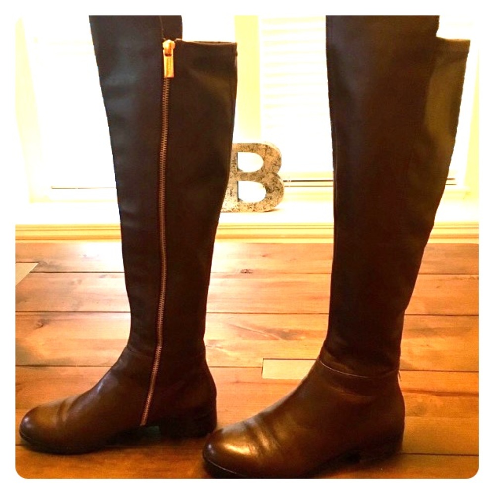 Brown Over the Knee Michael Kors Boots