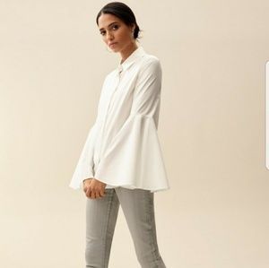 Vince Camuto Bell Sleeve Button Down Shirt