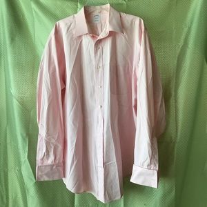 Brook Brothers pink dress shirt