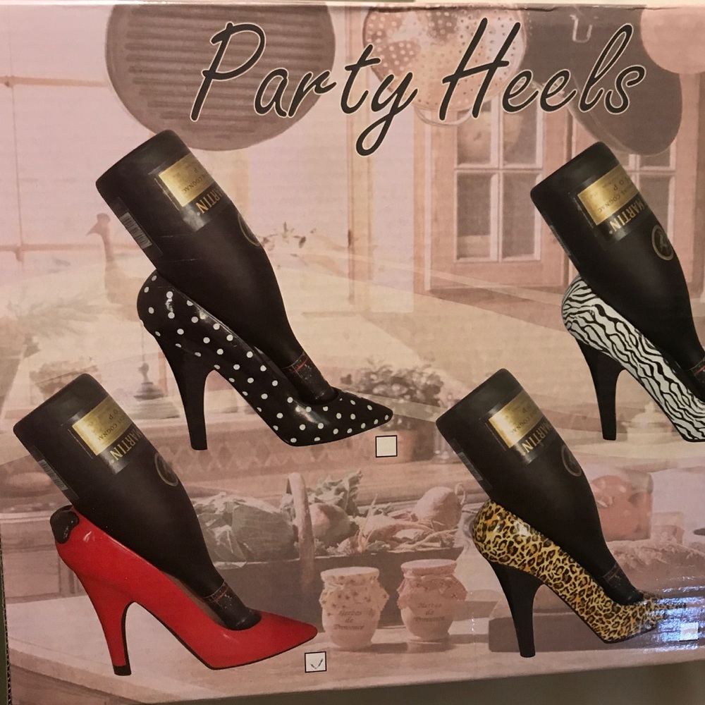 DWK High Heel Shoe Wine Bottle Holder