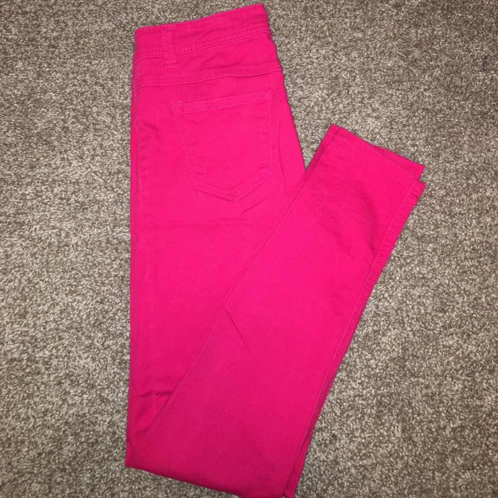 Pink Skinny Jeans