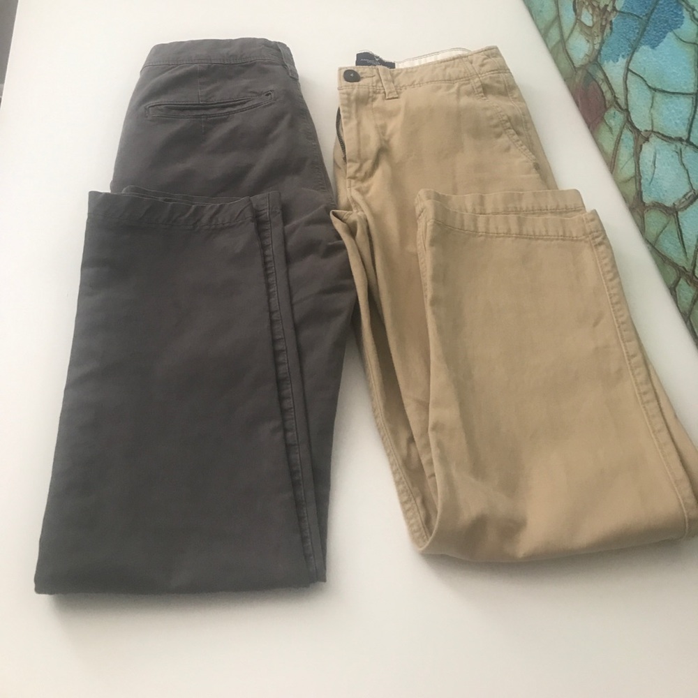 American eagle 🦅 Pants 👖 bundle of 2 both 28x30
