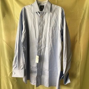 Jos A Bank blue dress shirt