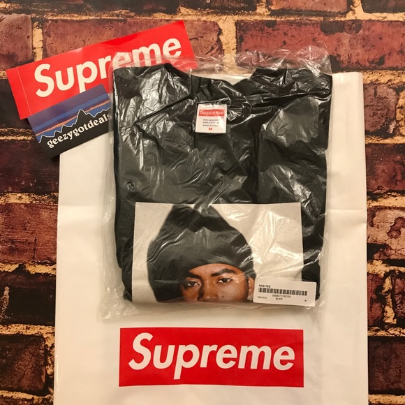 Supreme Other - New DEADSTOCK Supreme Nas Tee Shirt Black Medium