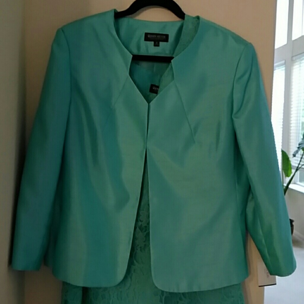 David's Bridal Mother of the Bride/Groom Aqua