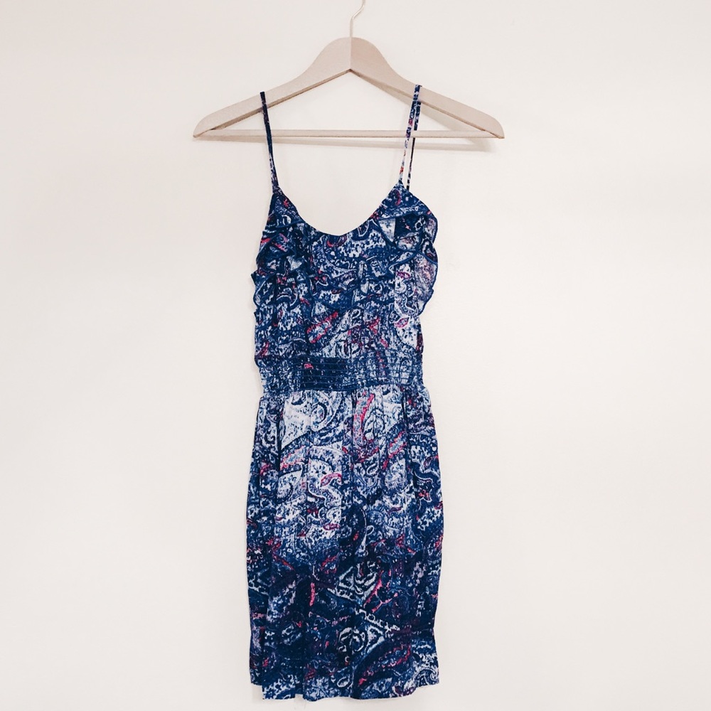 As U Wish Paisley Boho Dress