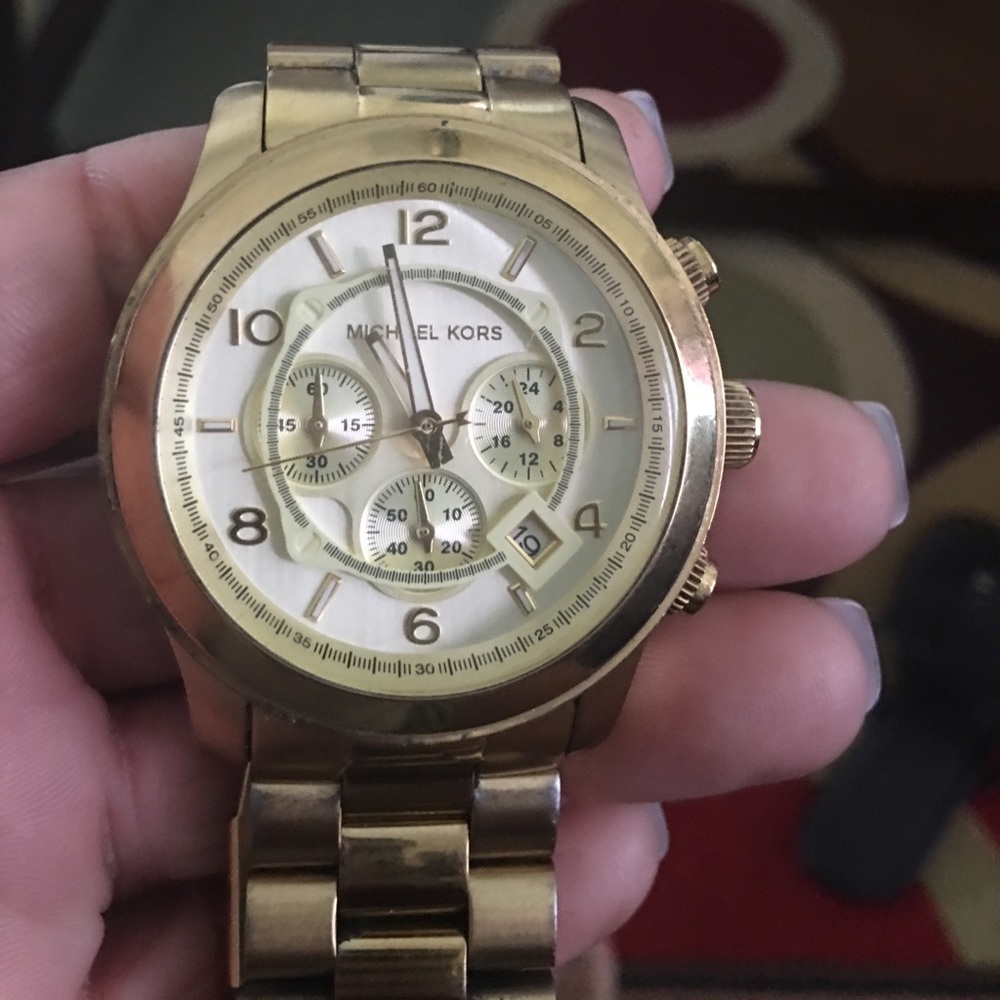 Michael Kors gold watch