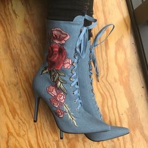 CALF HIGH BOOTS
