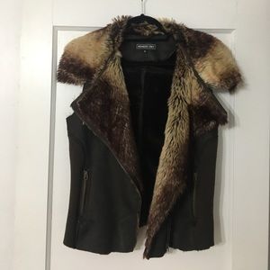 Members Only Faux Fur Vest