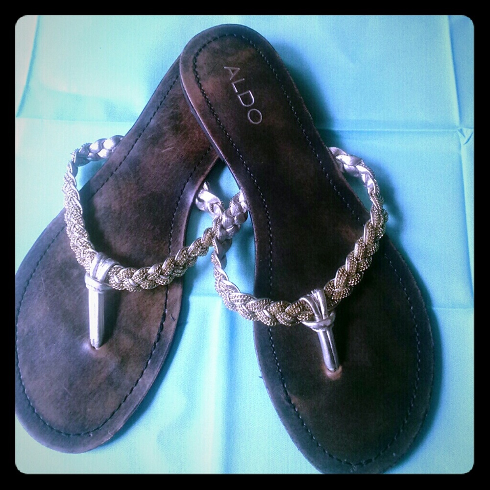 Aldo Braided Sandals