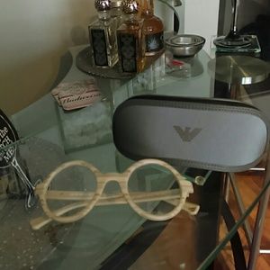 ARMANI GLASSES WITH SUNGLASS LENSES