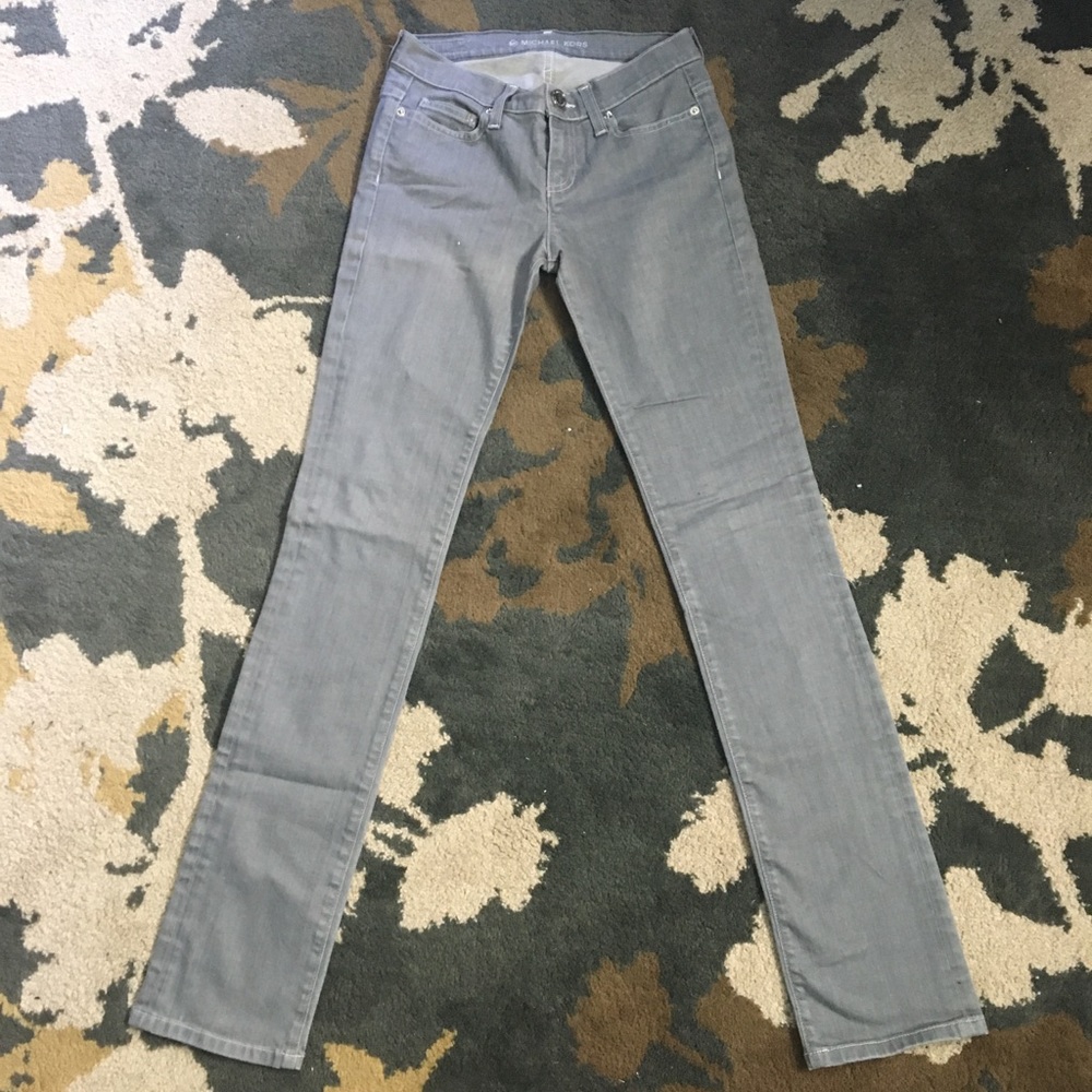 Michael Kors Gray Straight Leg Jeans