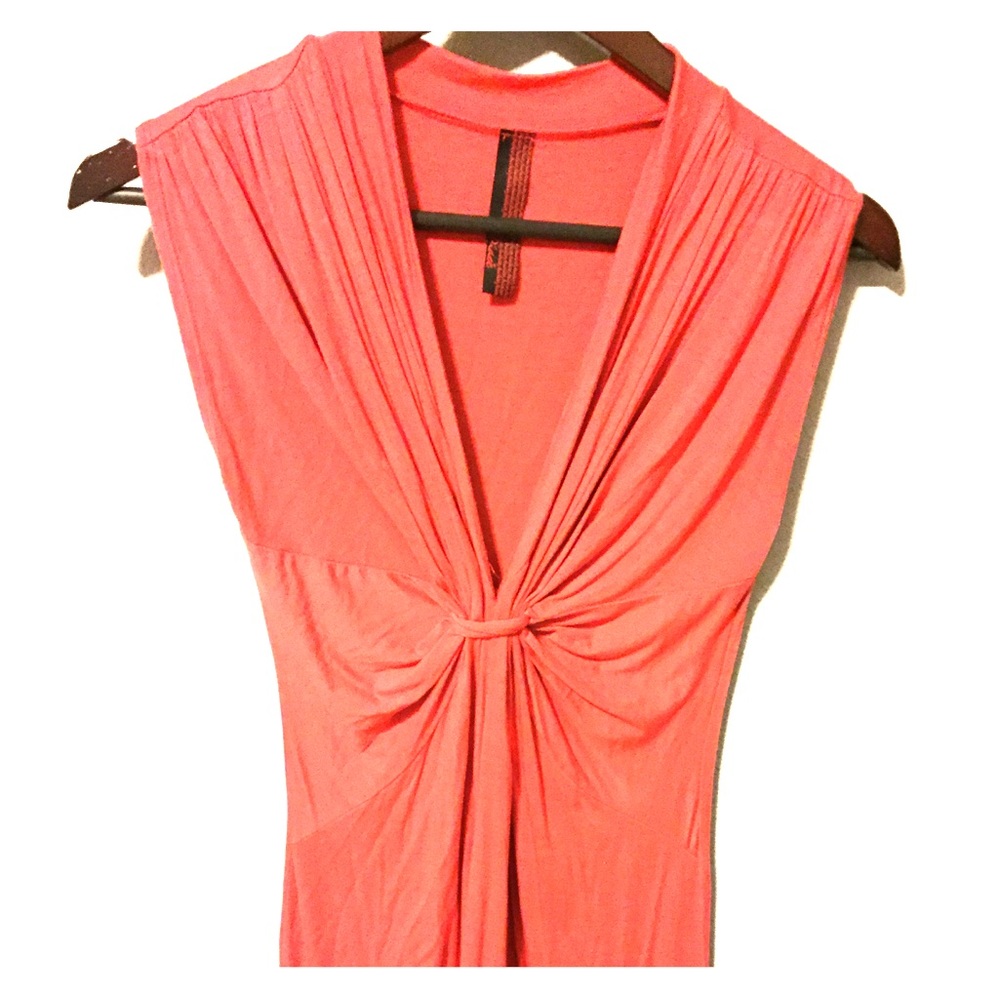 Beautiful coral dress