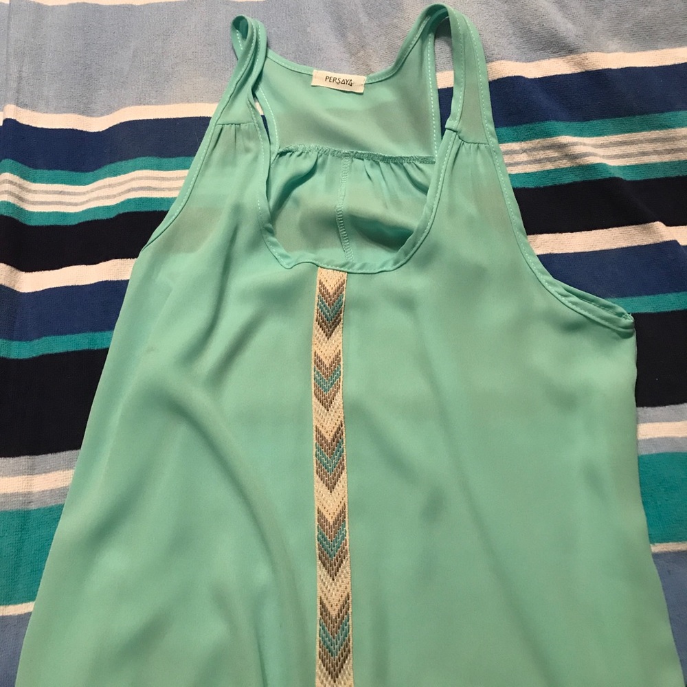 Mint tank top