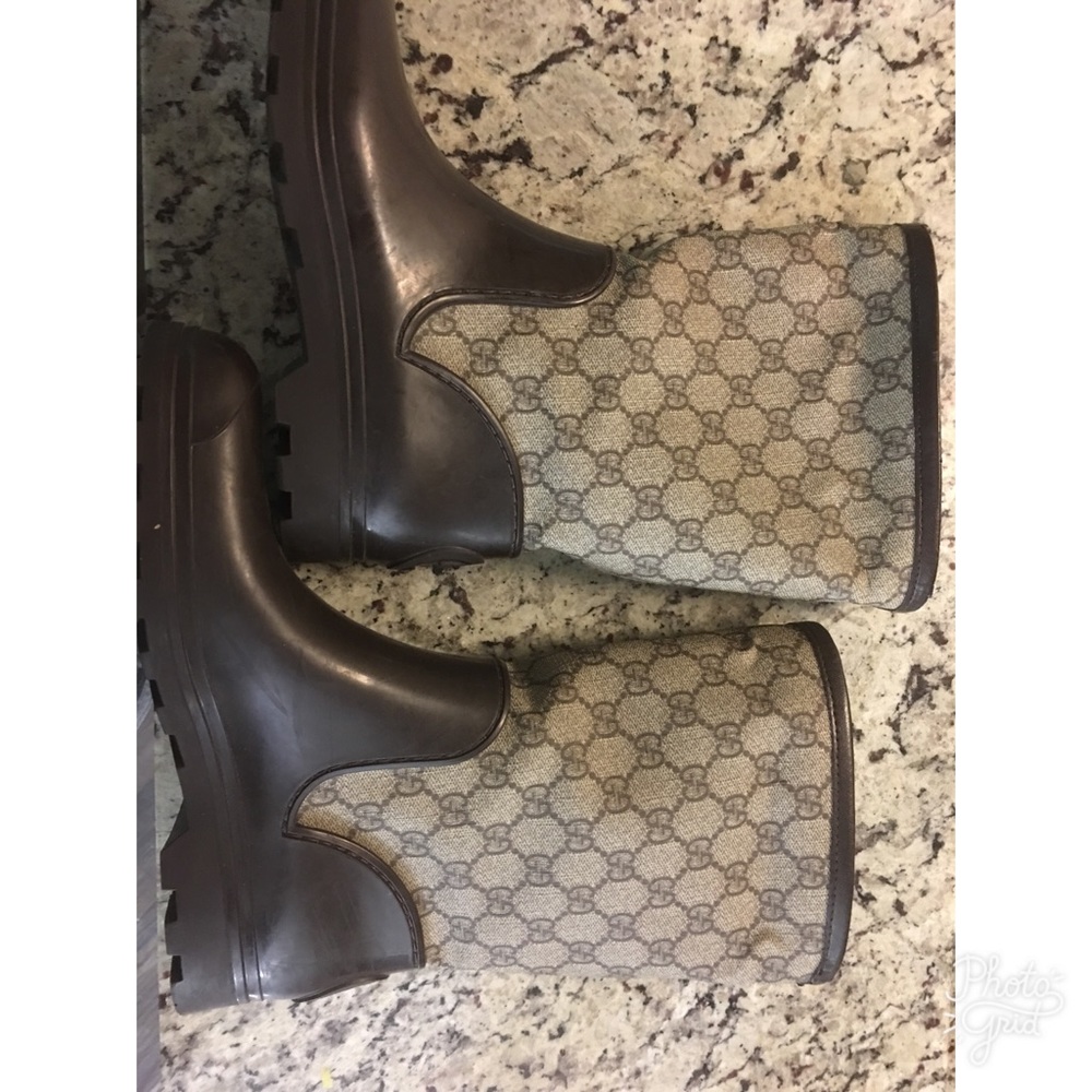 Gucci Winter Rain Boots