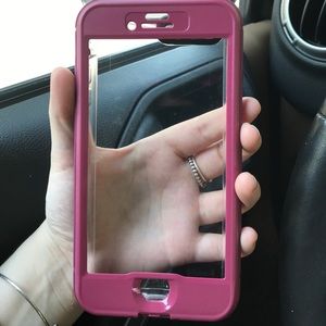 Iphone 7 plus nuud life proof case