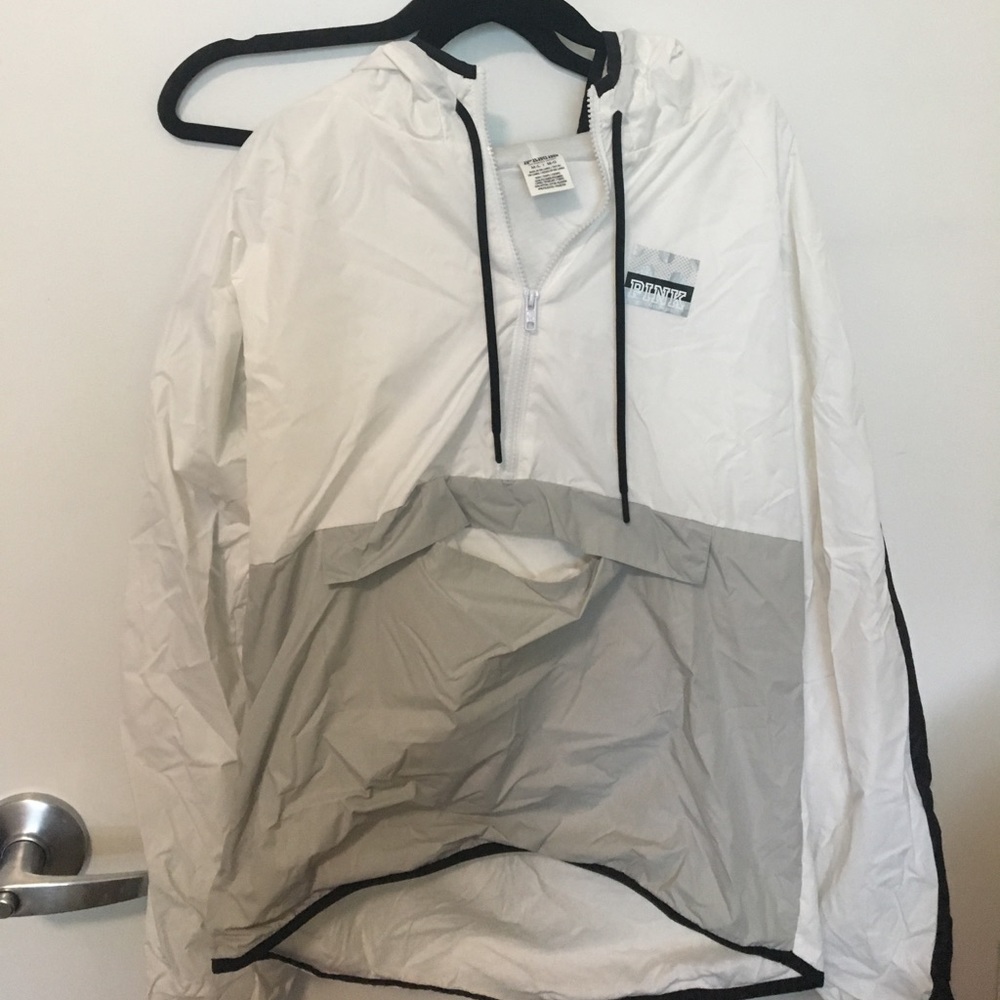 Victoria's Secret PINK - Quarter Zip Rain Jacket