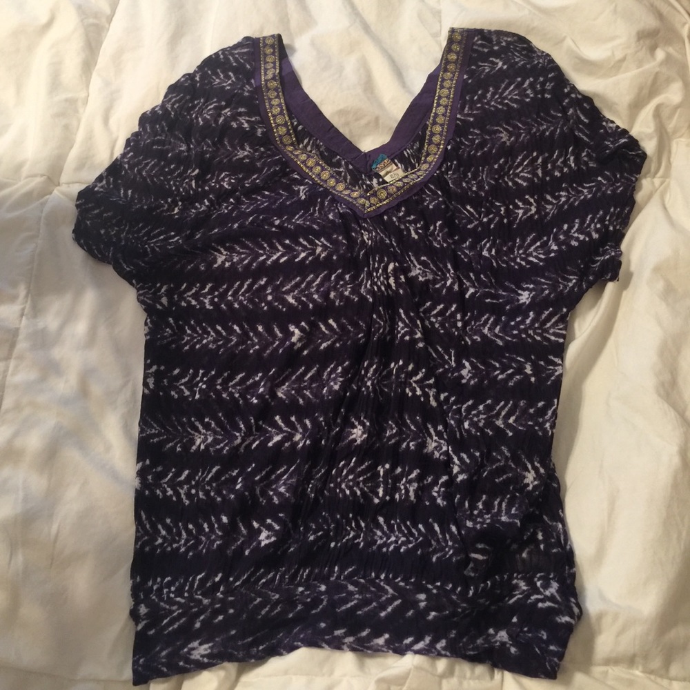 Free people purple top
