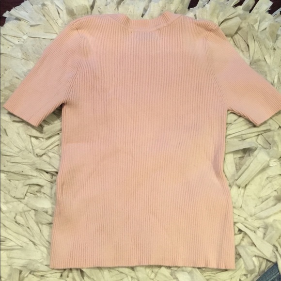 🎀5/25sale🎀Ribbed high neck top - Picture 3 of 7