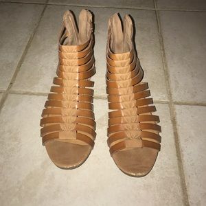 Tan Franco Sarto sandals. Size 5 Tan Franco Sarto sandals. Size 5