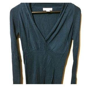 Teal Maternity sweater