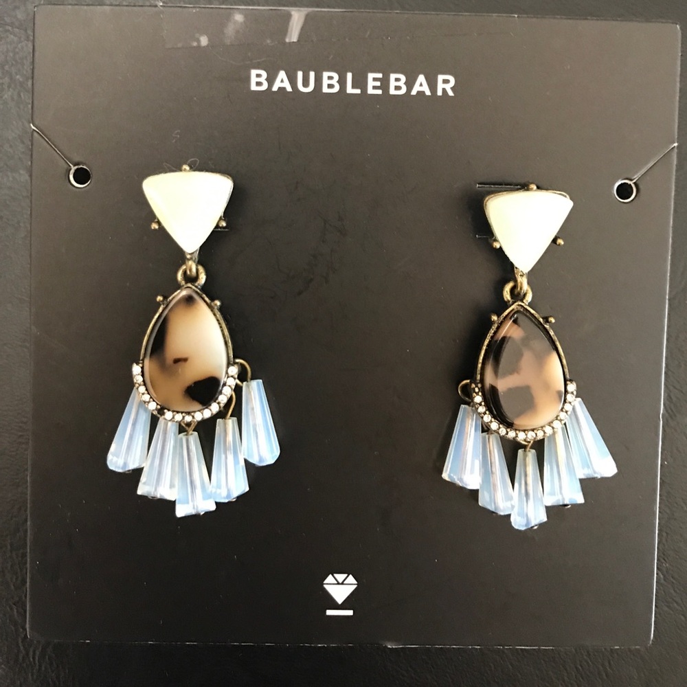 BAUBLE BAR tortoise shell earrings