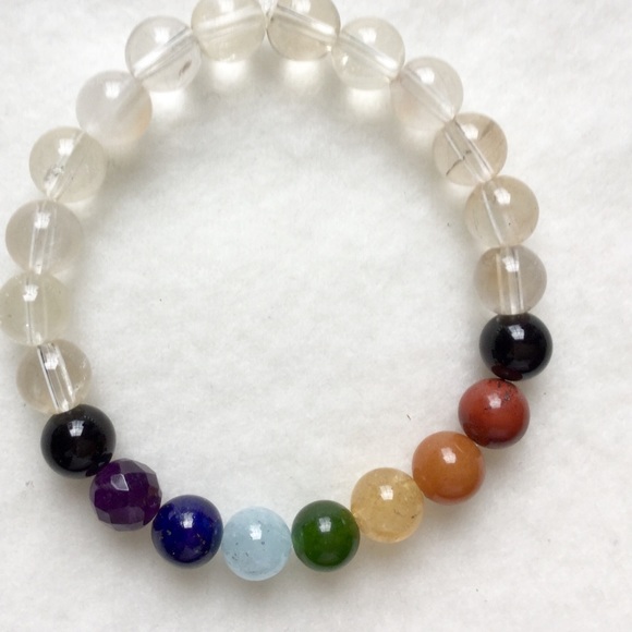 Healing Chakra Gemstone Bracelet! - Picture 2 of 3