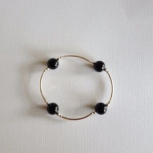 Blessing Bracelet silver and onyx
