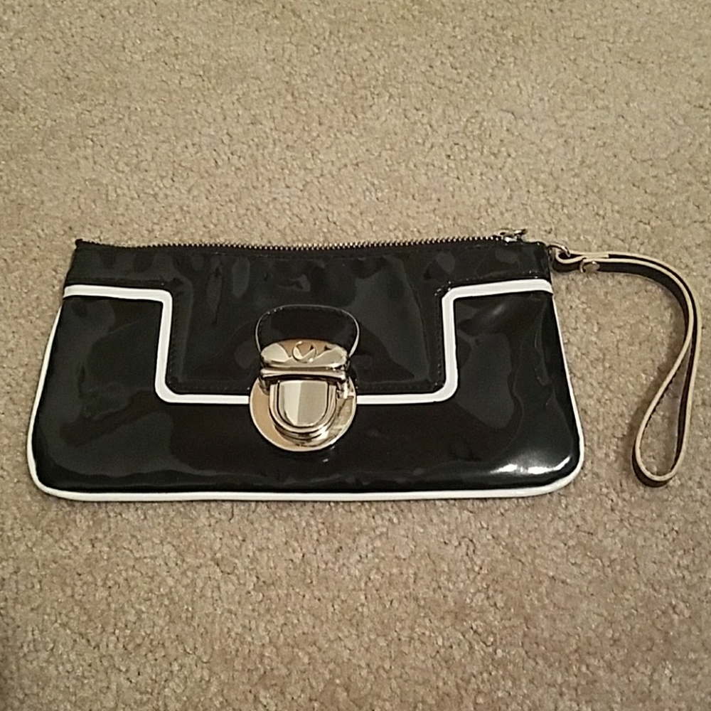 Limited patent leather wristlet