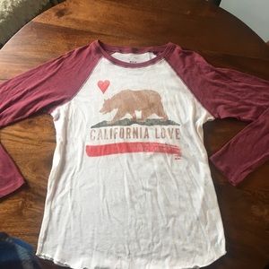 Long sleeve baseball tee shirt!