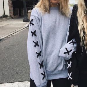 ISO GREY emma and sam sweatshirt
