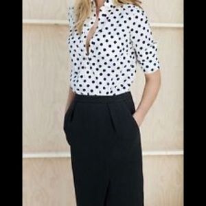 J.Crew Black Pencil Skirt J.Crew Black Pencil Skirt