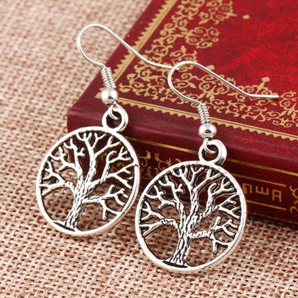 Tree of life Earrings - Picture 9 of 9