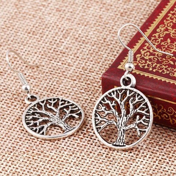 Tree of life Earrings - Picture 6 of 9