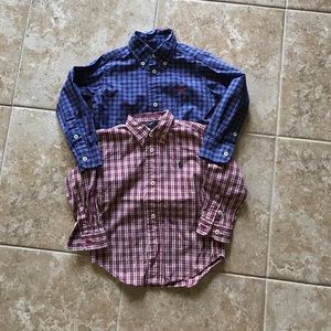 Polo button down shirts
