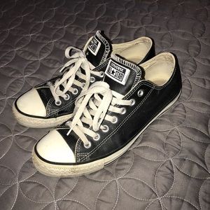 Leather converse
