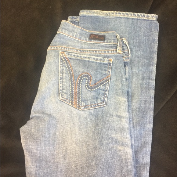 Citizens of Humanity.  Low waist boot cut jeans - Picture 3 of 3