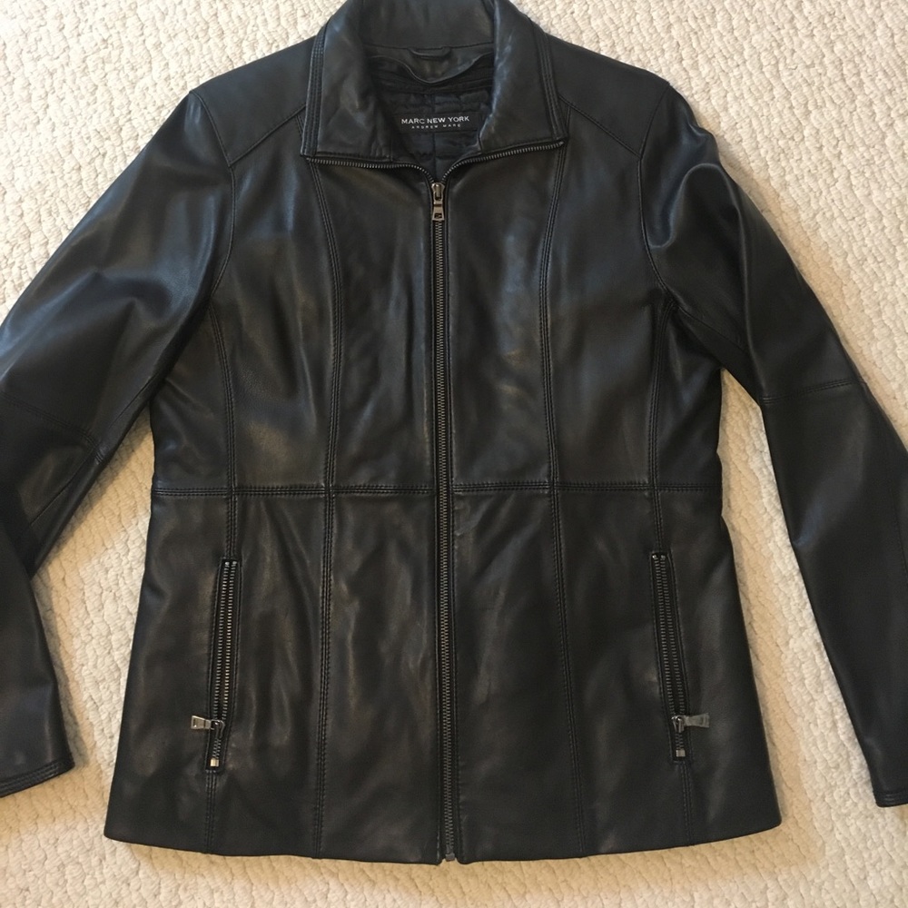 Marc New York. Andrew Marc leather jacket. Medium