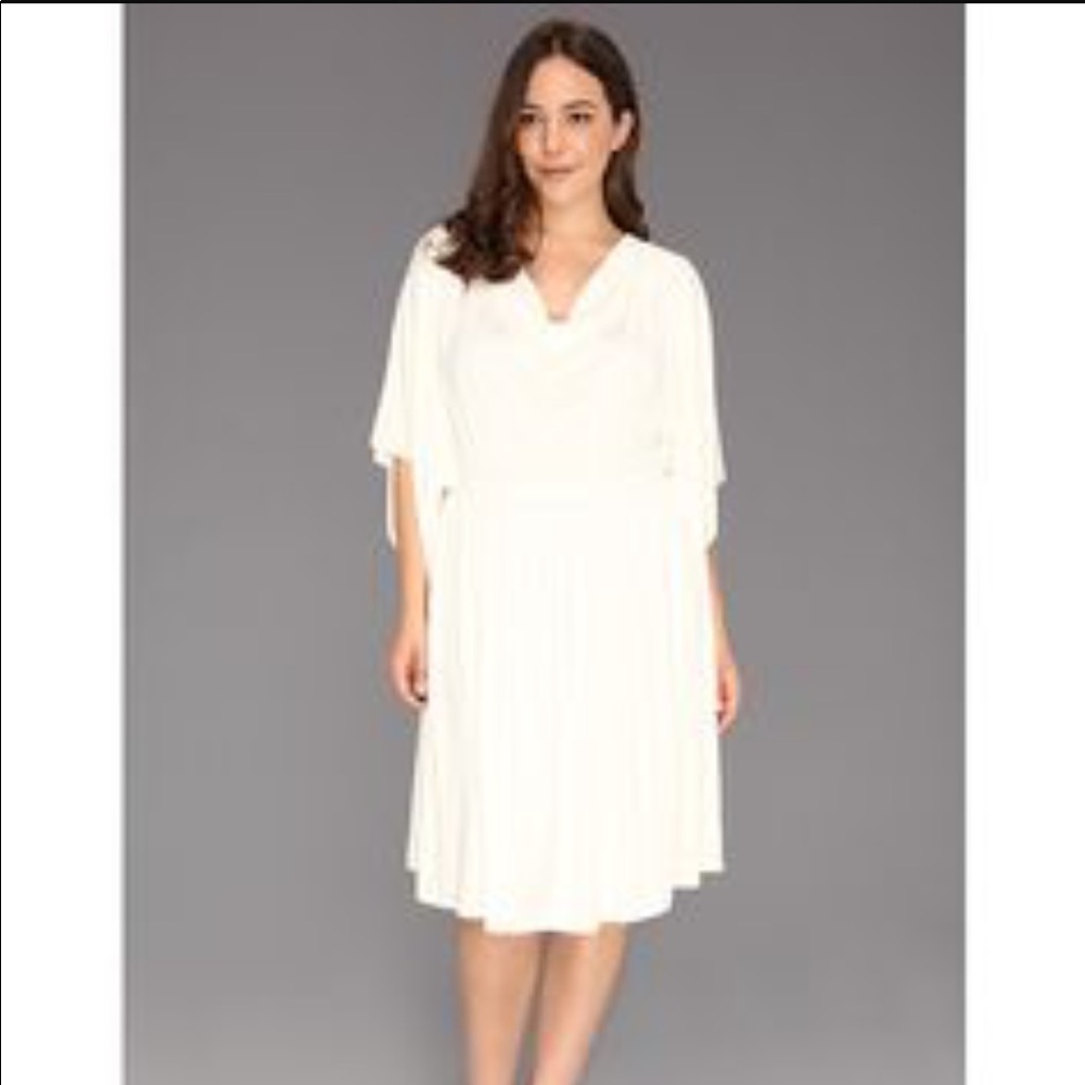 Rachel Pally White Knee Length Modal Dress, sz 3X