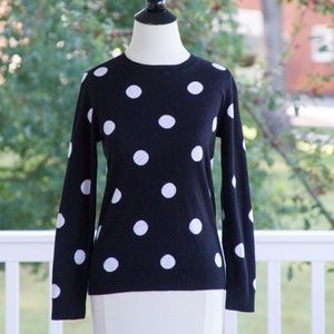 Charter Club Polka Dot Sweater PM